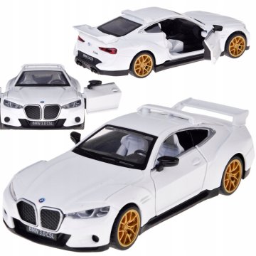 JOKOMISIADA Metalni sportski automobil BMW 3.0 CSL 1:34 sa zvučnim i svjetlosnim efektima ZA5948