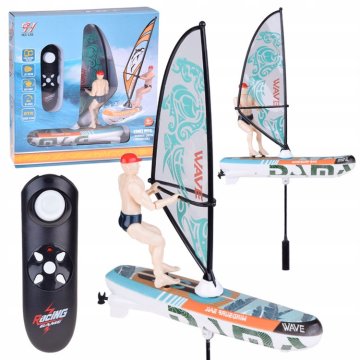 JOKOMISIADA Daljinski upravljani, svjetleći WINDSURFER plutajući s daljinskim upravljačem RC0740