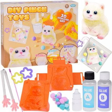 JOKOMISIADA Serija kreativnih kompleta: DIY CATS SLOOMER - antistresni privjesak za ključeve ZA5983