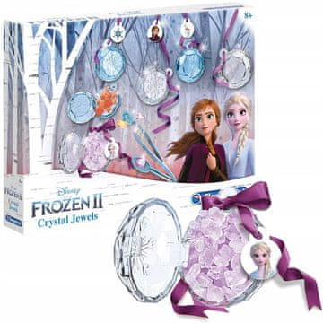 Clementoni set za izradu nakita s kristalima za ogrlicu FROZEN ZA5989