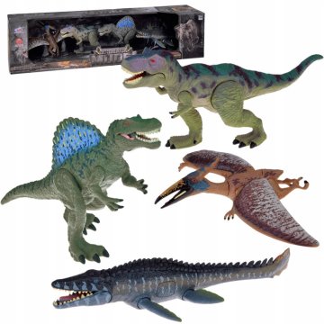 JOKOMISIADA Set velikih figurica dinosaura, 4 dijela, figure s pomičnim elementima ZA5689
