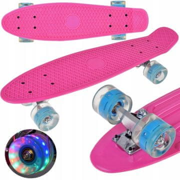JOKOMISIADA LED skateboard s osvijetljenim kotačima za vožnju u skateparku SP0825