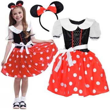 JOKOMISIADA Slatki kostim Minnie Mouse za djevojčice L/XL ZA5280