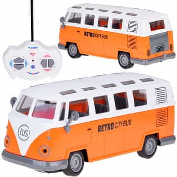 JOKOMISIADA RETRO GRADSKI AUTOBUS na daljinsko upravljanje - osvijetljeno vozilo RC0677