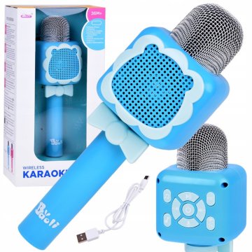 JOKOMISIADA Bežični mikrofon za djecu s Bluetooth snimanjem karaoka IN0168