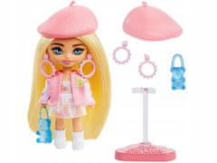 Barbie Extra Mini Minis elegantna modna lutka u beretki HLN48 ZA5105C