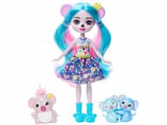 Enchantimals Kwala Koala lutka Panda Obitelj Joette ZA5107