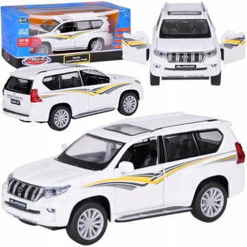 JOKOMISIADA Metalni model automobila TOYOTA LAND CRUISER PRADO svjetlo zvuk SUV ZA5056