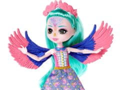 Enchantimals Filia Finch lutka i slatka obitelj papiga ZA5089