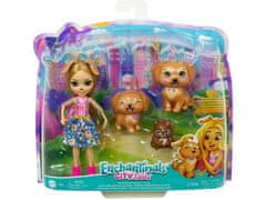 Enchantimals figurice šteneta vjeverice zlatnog retrivera ZA5088