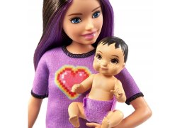 Barbie Skipper lutka čuvalica djece + dodaci za bebe GRP11 ZA5084