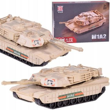JOKOMISIADA Američki tenk Abrams M1A2 - Izgradi tenk u mjerilu 1:72 ZA5024