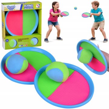 JOKOMISIADA CatchBall 2 x igra s lopticama s čičak trakama SP0747