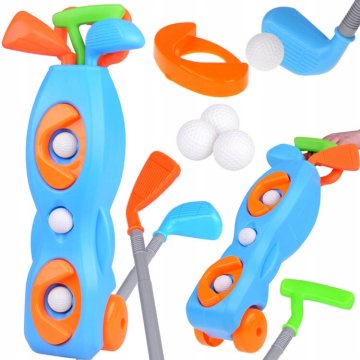 JOKOMISIADA Set za mini golf + stalak na kotačima i pribor SP0765