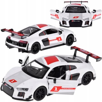 MS Audi R8 LMS metalni sportski model automobila u mjerilu 1:32 sa zvukovima i svjetlima ZA4609
