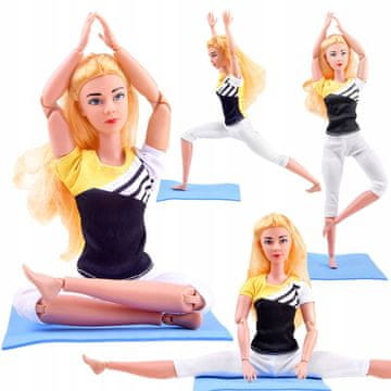 JOKOMISIADA Gimnastička lutka vježba jogu fitness 30 cm ZA4460
