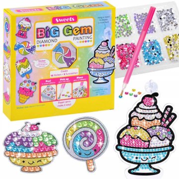 JOKOMISIADA Kreativni set za dijamantni vez SWEETS ZA4143