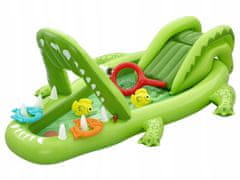 Bestway Vodeno igralište KROKODILA 234x163x87cm + tobogan i pribor 53169