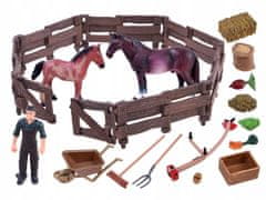 JOKOMISIADA SERIJA S FARMSKE ŽIVOTINJE Veliki set figurica FARMSKE ŽIVOTINJE KONJI ZA2991