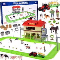 JOKOMISIADA SERIJA S FARMSKE ŽIVOTINJE Štala s cestom + traktor, figure i pribor ZA5687