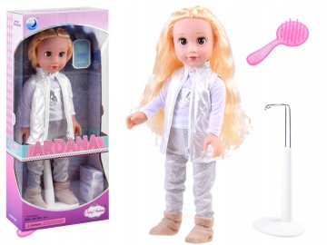 JOKOMISIADA Adrianna elegantna lutka s padine 45 cm ZA3892
