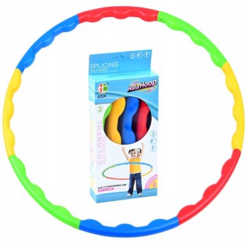 JOKOMISIADA Sklopivi šareni kotač za hula hoop 60 cm 8 dijelova SP0692
