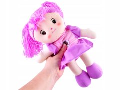 JOKOMISIADA Krpena lutka Zuzia 33 cm, haljina boje lavande ZA3853
