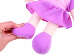 JOKOMISIADA Krpena lutka Zuzia 33 cm, haljina boje lavande ZA3853