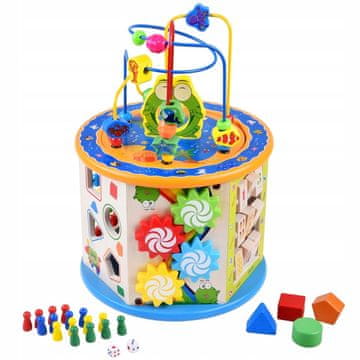 JOKOMISIADA Drveni edukativni sorter kocki 8 u 1 ZA4117