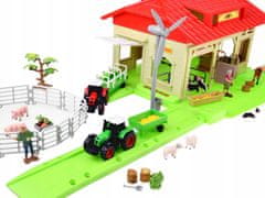 JOKOMISIADA SERIJA S FARMSKE ŽIVOTINJE Velika farma + traktor i životinje 125 komada ZA4823