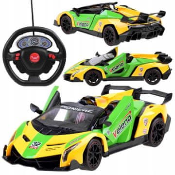 JOKOMISIADA Sportski automobil s otvarajućim vratima + daljinski upravljač RC0583