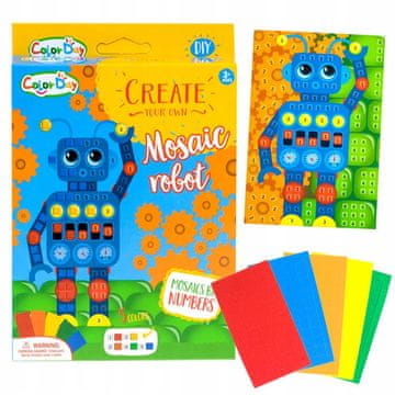 JOKOMISIADA Kreativni MOSAIC pjenasti kolaž ZA2054