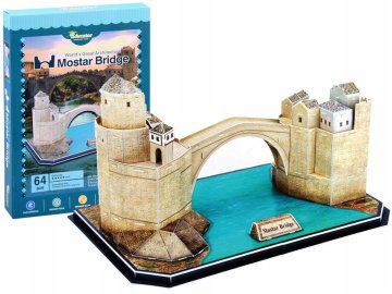 JOKOMISIADA 3D slagalica Stari most u Mostaru 64 dijela. ZA2900