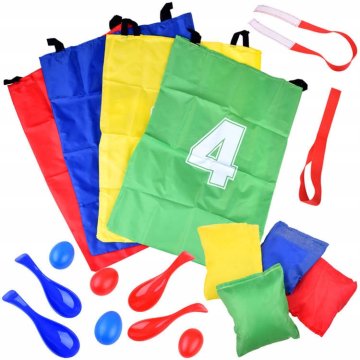 JOKOMISIADA Kinderparty vrećice za skakanje jaja žlice SP0568