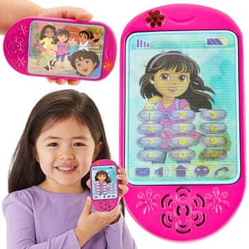 Fisher-Price Interaktivni pametni telefon za malu djecu Dora ZA2724