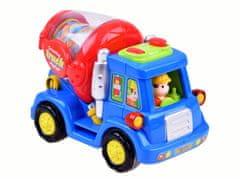 HOLA Automobil, mješalica za beton, čistačica i kombajn - Edukativni automobili s pogonom ZA1812
