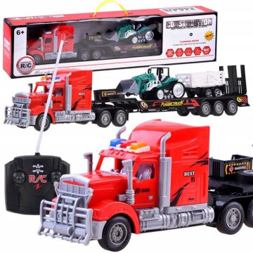 JOKOMISIADA Kamion za vuču + Traktor s prikolicom R/C set RC0208