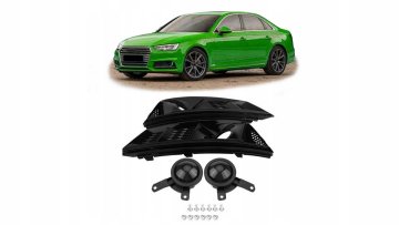 Audi A4 B9 Sjajno crni okvir svjetla za maglu