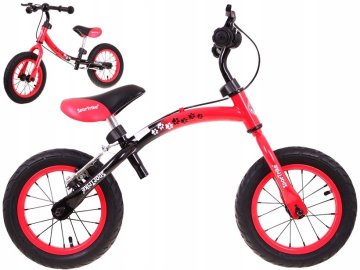RAMIZ Boomerang SporTrike crveni balansni bicikl za djecu koja uče voziti kotače