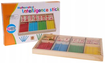 Karakteristike seta drvenih štapića za matematičke igre