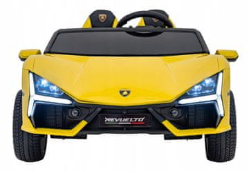 RAMIZ Vozilo Lamborghini Revuelto XL žuta tipka za hitno zaustavljanje 2 4 GHz