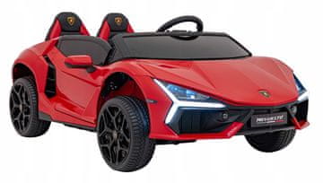 RAMIZ Vozilo Lamborghini Revuelto XL Crveni gumb za sigurnosni pojas