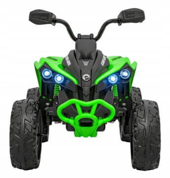 RAMIZ Maverick ATV Quad zeleni prekidač s ručkom za nošenje zvukova motora