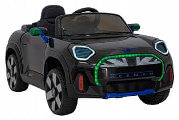 MINI Concept Aceman crno vozilo Sjedalo od eko kože s utisnutim uzorkom
