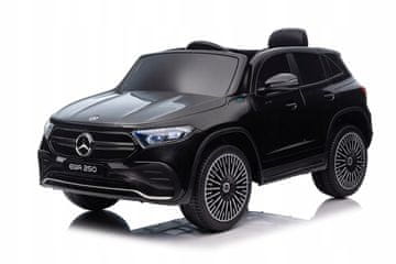 Mercedes Benz EQA 250 crni gumb za sigurnosno zaustavljanje vozila od eko kože