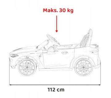 RAMIZ Vozilo BMW M4 Žuti sigurnosni STOP gumb osvijetljeni prekidač