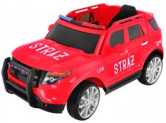 RAMIZ Vatrogasni automobil na baterije SUV za djecu + sirene + svjetla