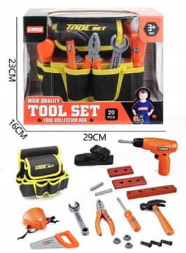 0.00023 DIY komplet s pojasom za alat za djecu 3+ interaktivni