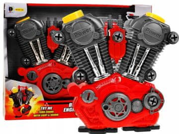 RAMIZ Automobilski motor na navijanje za djecu 3+ Interaktivni efekti, vijak
