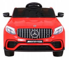 Bmw Mercedes Benz GLC63S dječji crveni SUV + sigurnosni pojasevi s daljinskim upravljanjem